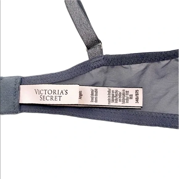 VICTORIA’S SECRET Dream Angels Metallic Lace Bra - Picture 4 of 5